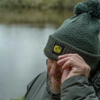 Ridge Monkey APEarel ThermaPro Waterproof Bobble Hat Green